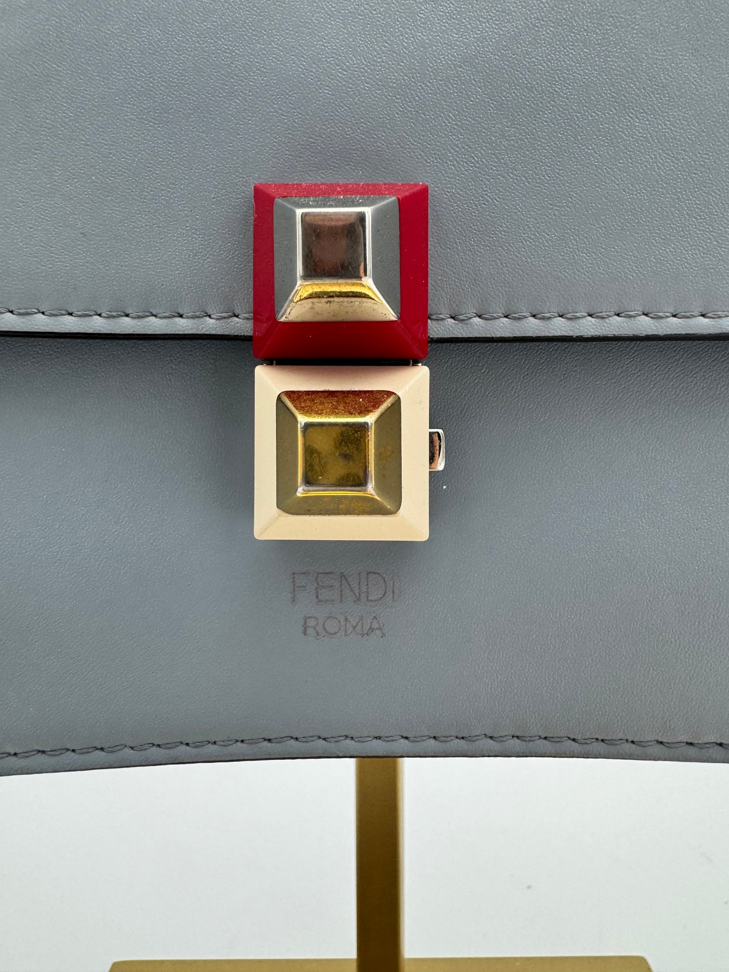 Fendi Kan Grey Crossbody
