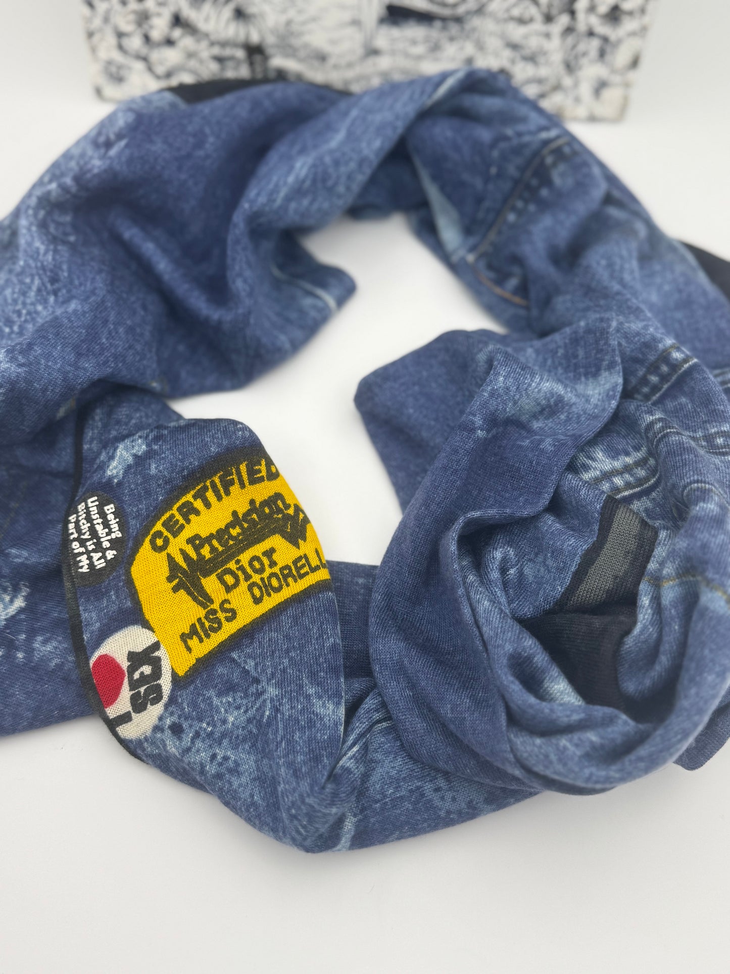 Christian Dior x Niki de Saint Phalle Silk Scarf w/ Dior Box