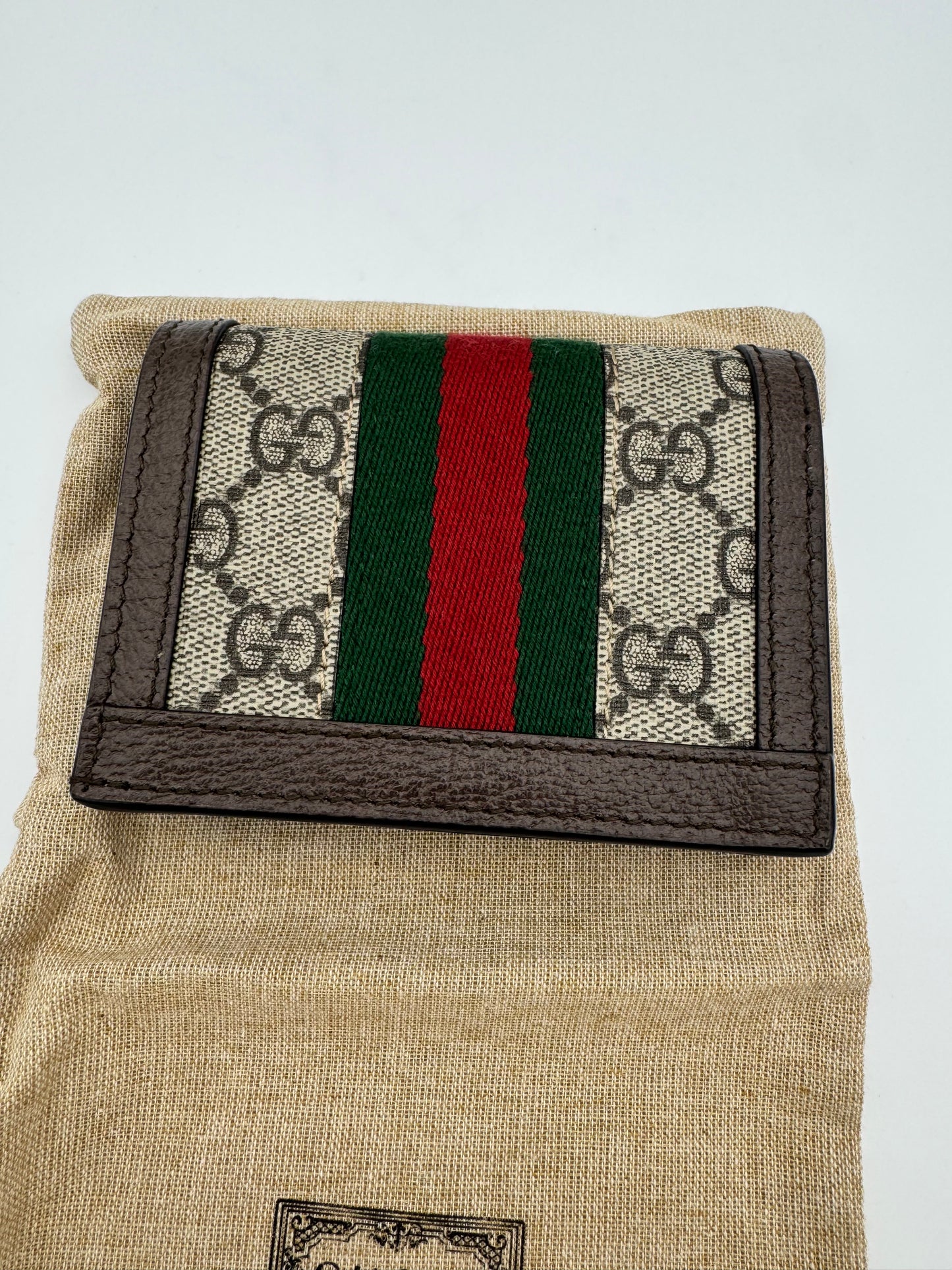 Gucci Ophidia Card Case Wallet - FULL INCLUSION