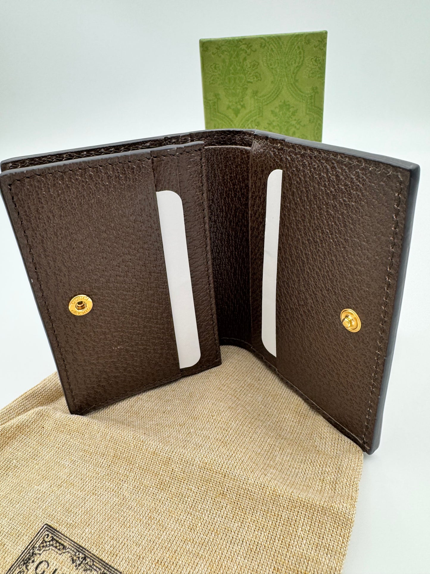 Gucci Ophidia Card Case Wallet - FULL INCLUSION