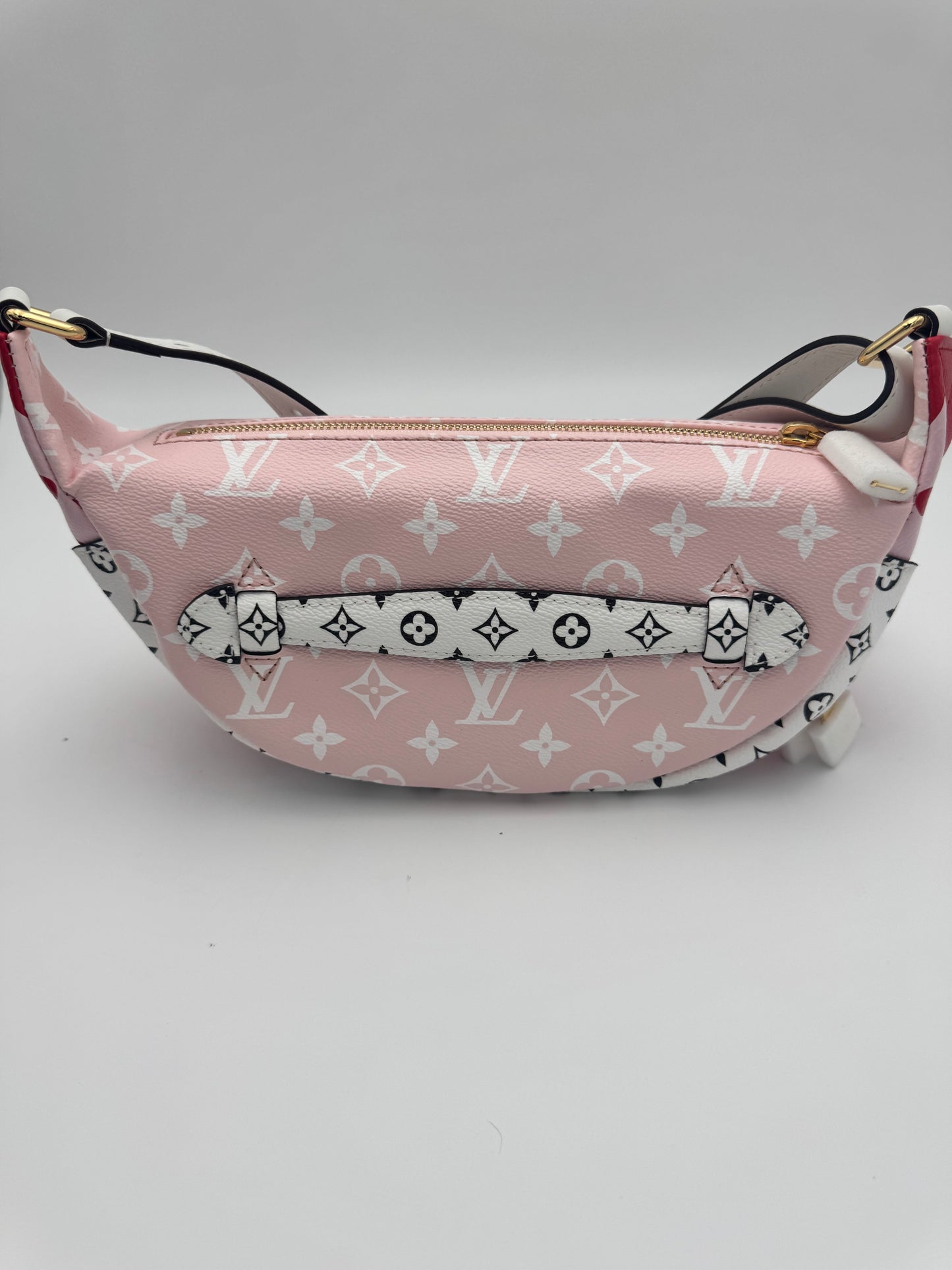 Louis Vuitton Bumbag Monogram Giant Escale – Red Rose M44575 Limited Edition