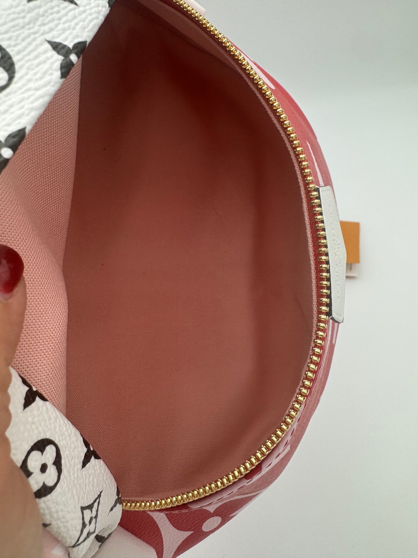 Louis Vuitton Bumbag Monogram Giant Escale – Red Rose M44575 Limited Edition