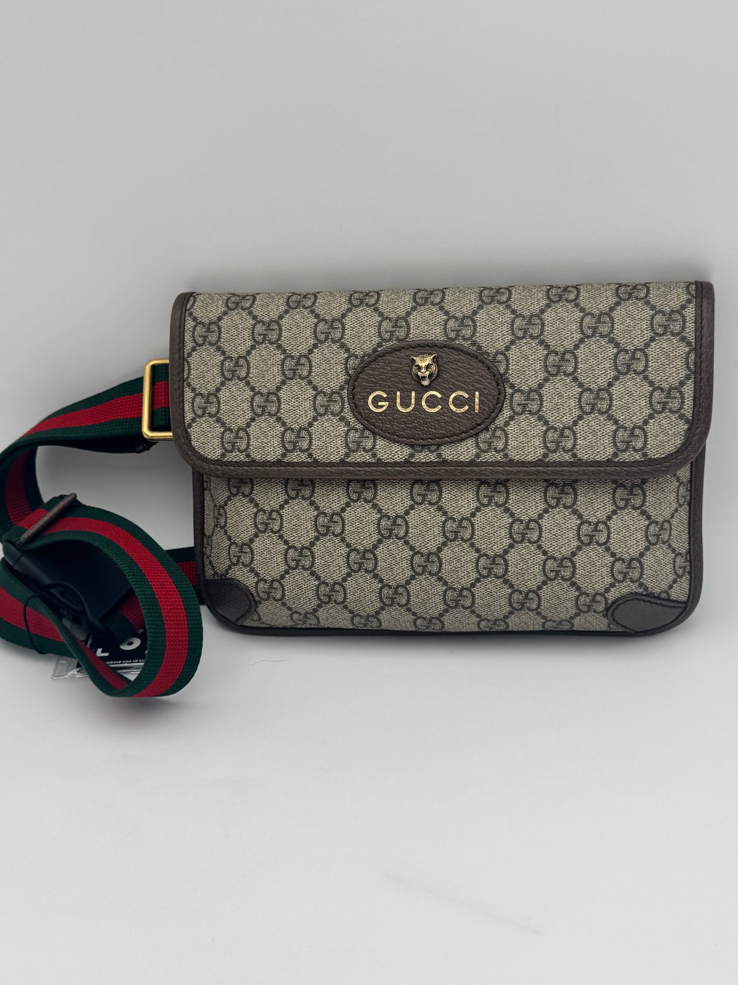 Gucci Neo Vintage GG Supreme Belt Bag – Cat Head Hardware Web Strap