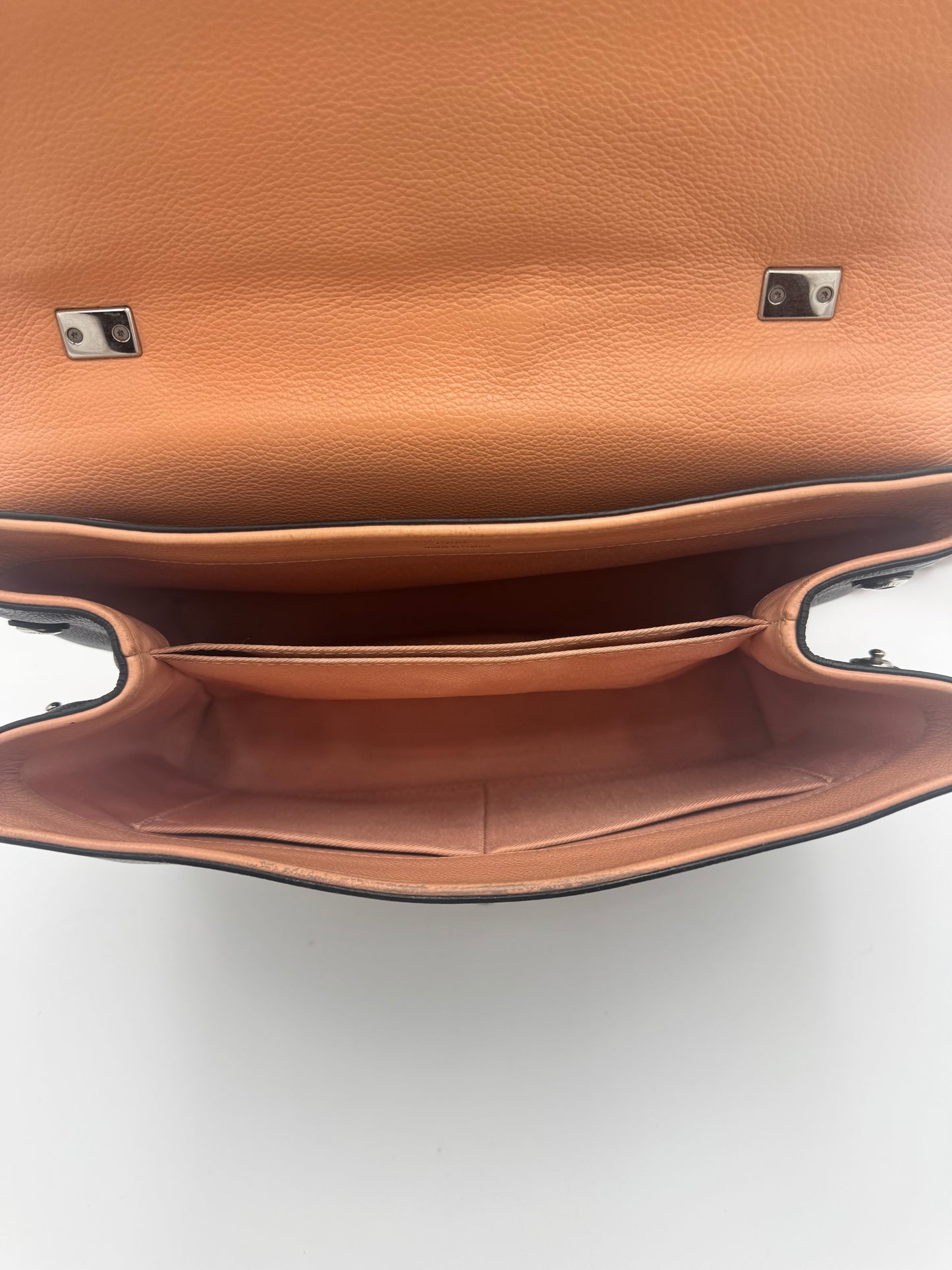 Louis Vuitton Lockme II BB – Rose Blush Taupe Two-Tone Leather Silver Hardware