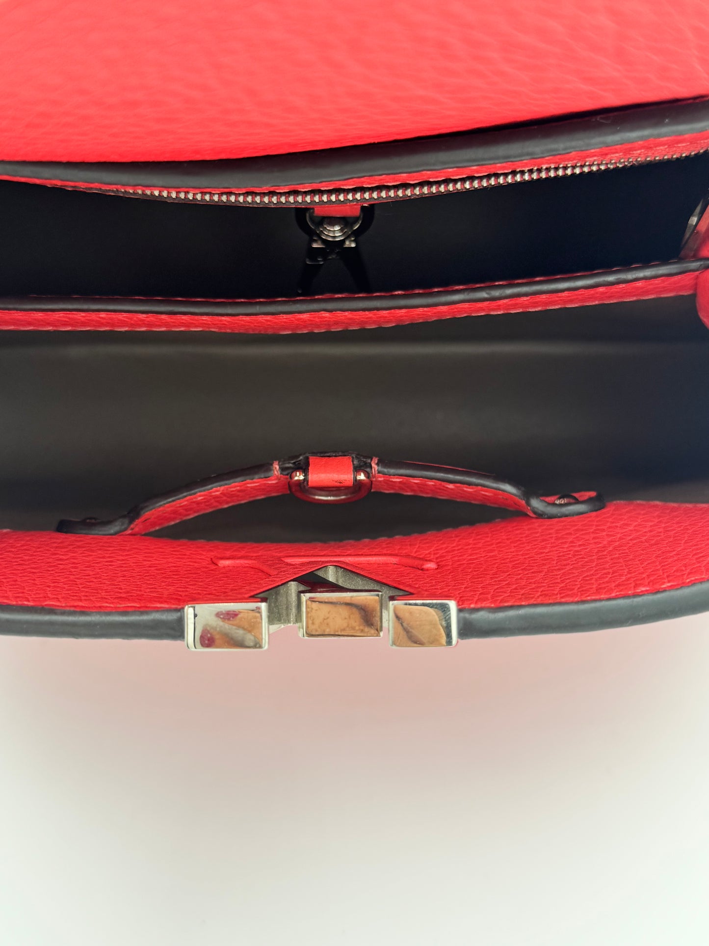 Louis Vuitton Capucines BB | Rare Vibrant Pink Taurillon | Silver Hardware