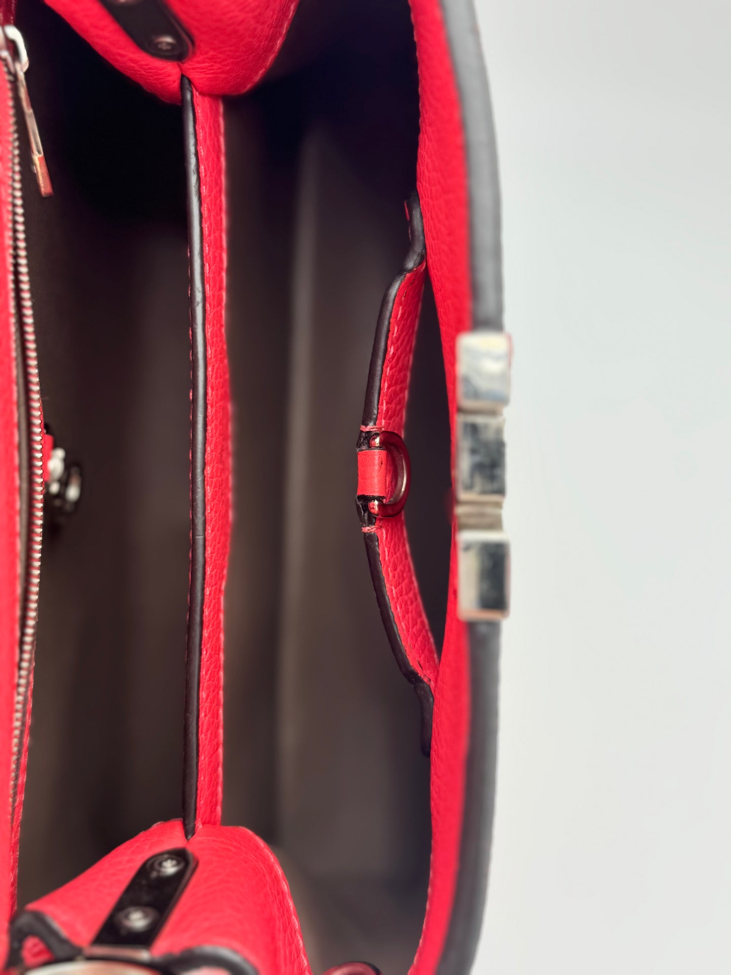 Louis Vuitton Capucines BB | Rare Vibrant Pink Taurillon | Silver Hardware