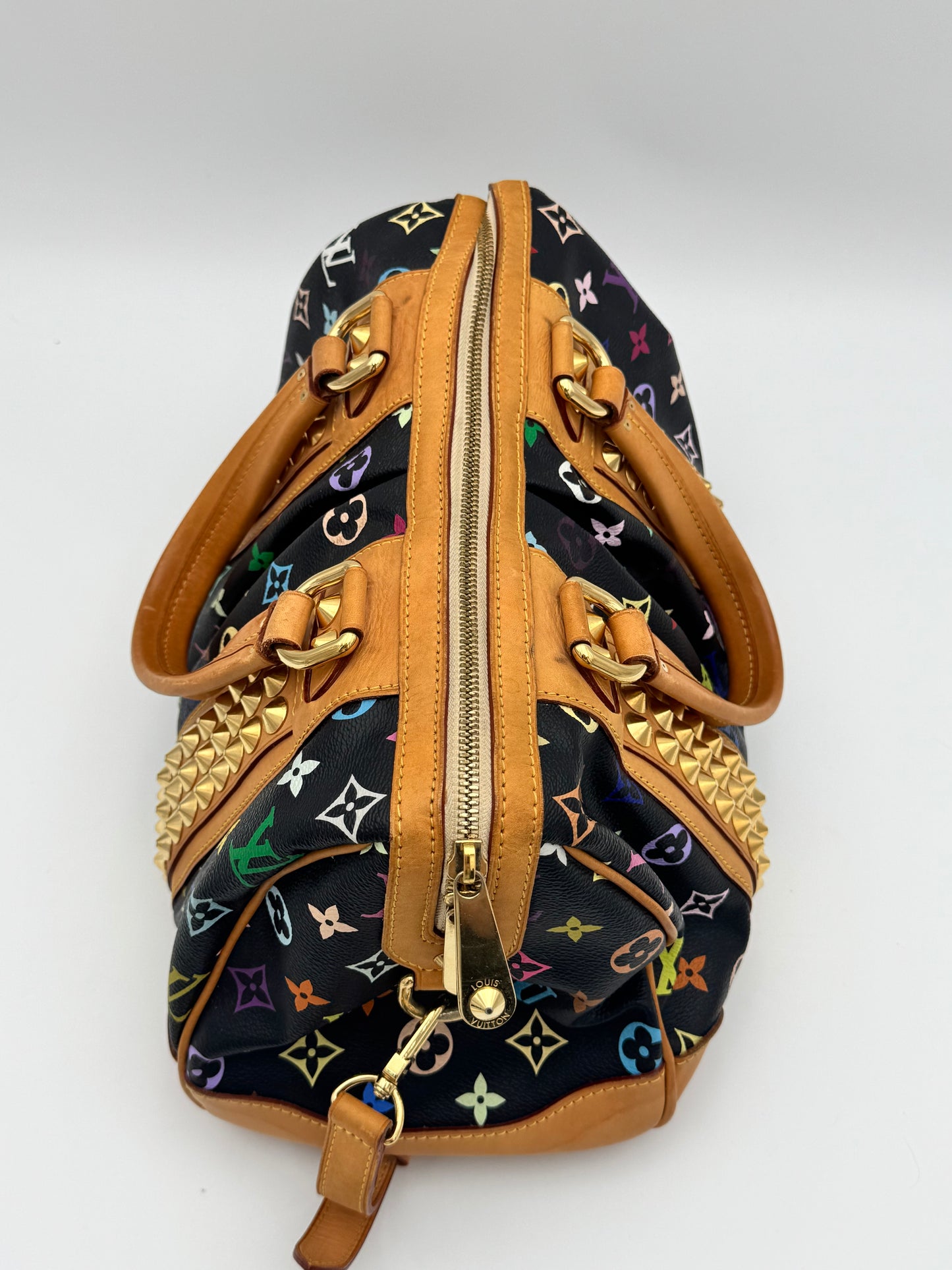 Louis Vuitton x Takashi Murakami Multicolore Courtney MM | Black