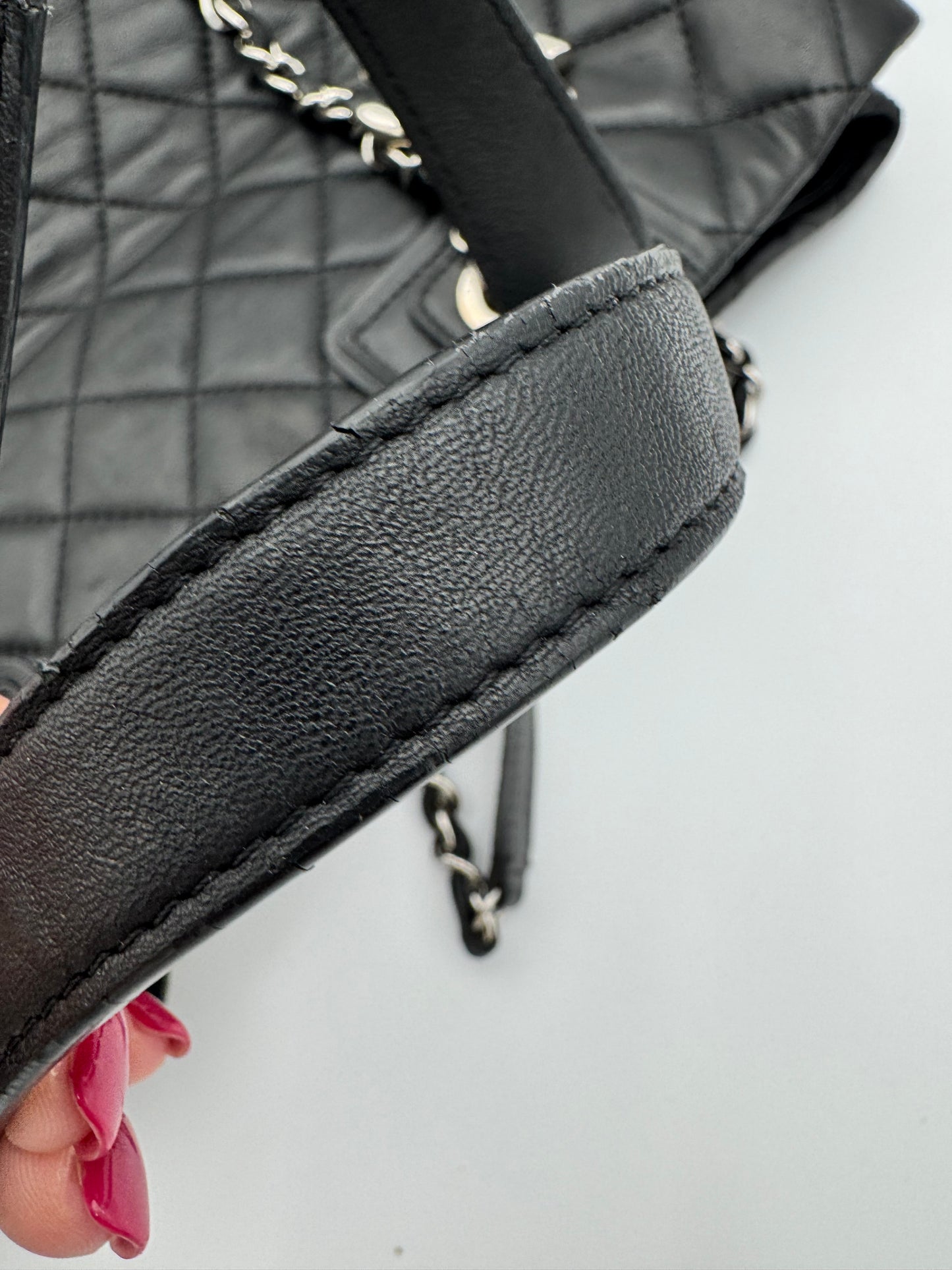 Chanel Classic Large Urban Companion Tote Bag - Black Quilted Leather SHW