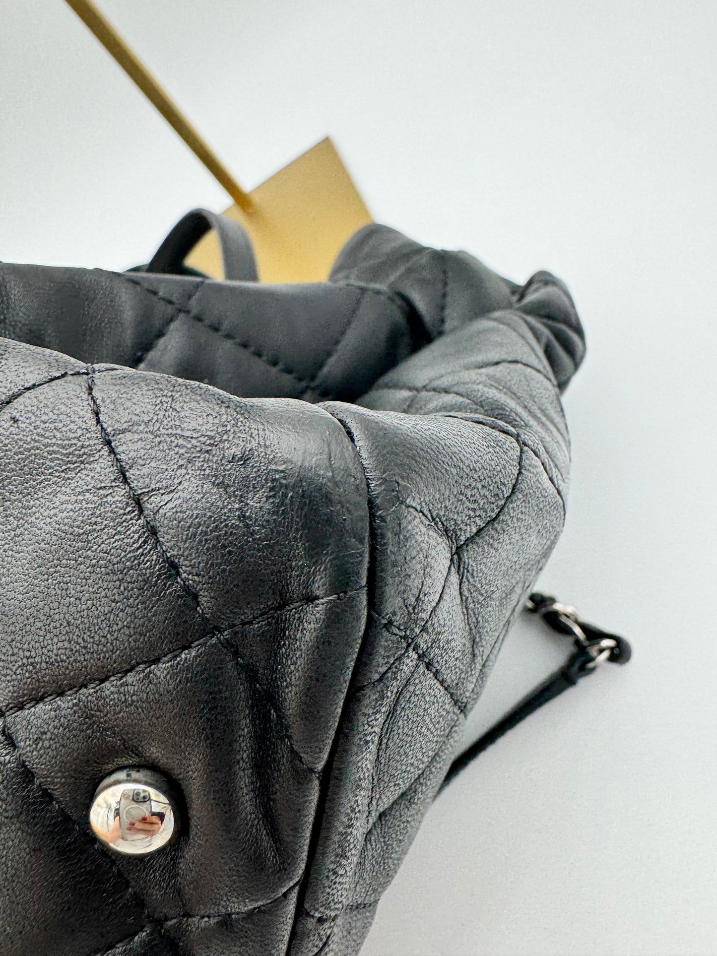 Chanel Classic Large Urban Companion Tote Bag - Black Quilted Leather SHW