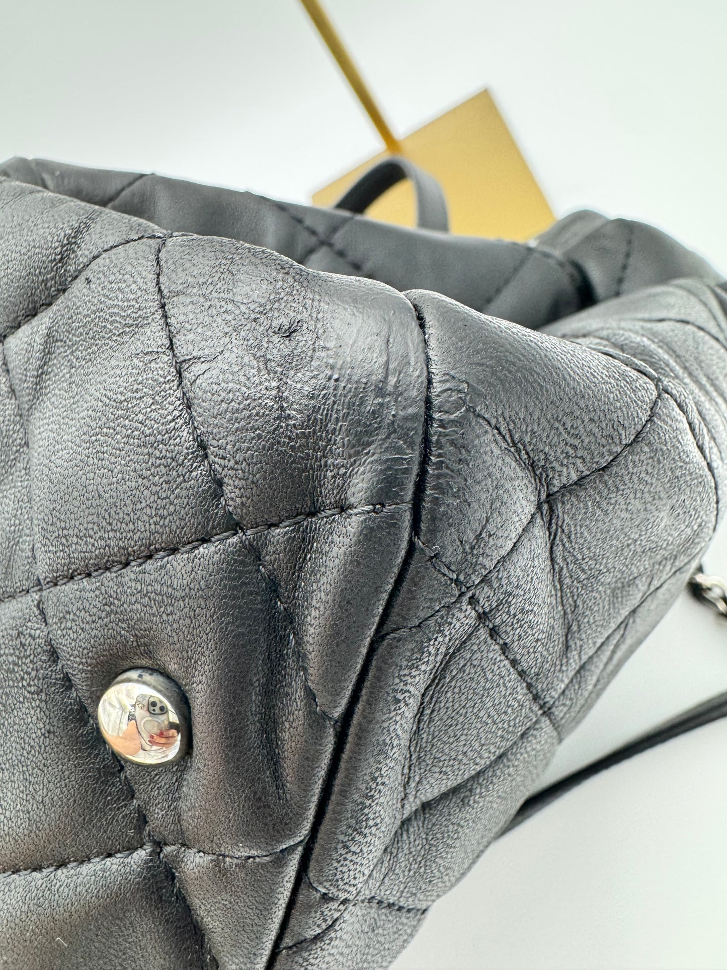 Chanel Classic Large Urban Companion Tote Bag - Black Quilted Leather SHW