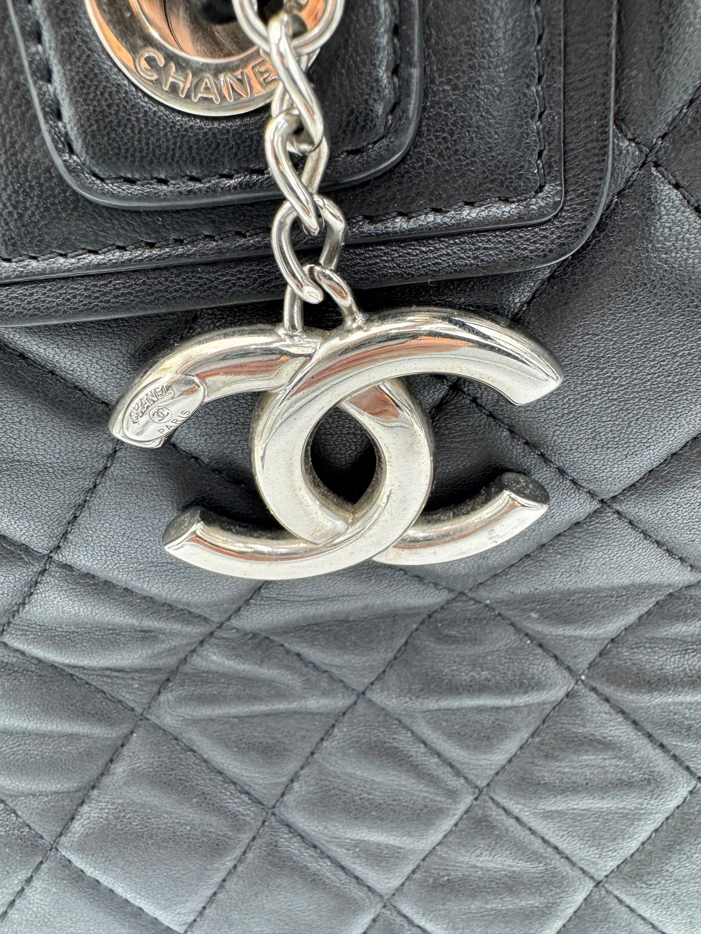 Chanel Classic Large Urban Companion Tote Bag - Black Quilted Leather SHW