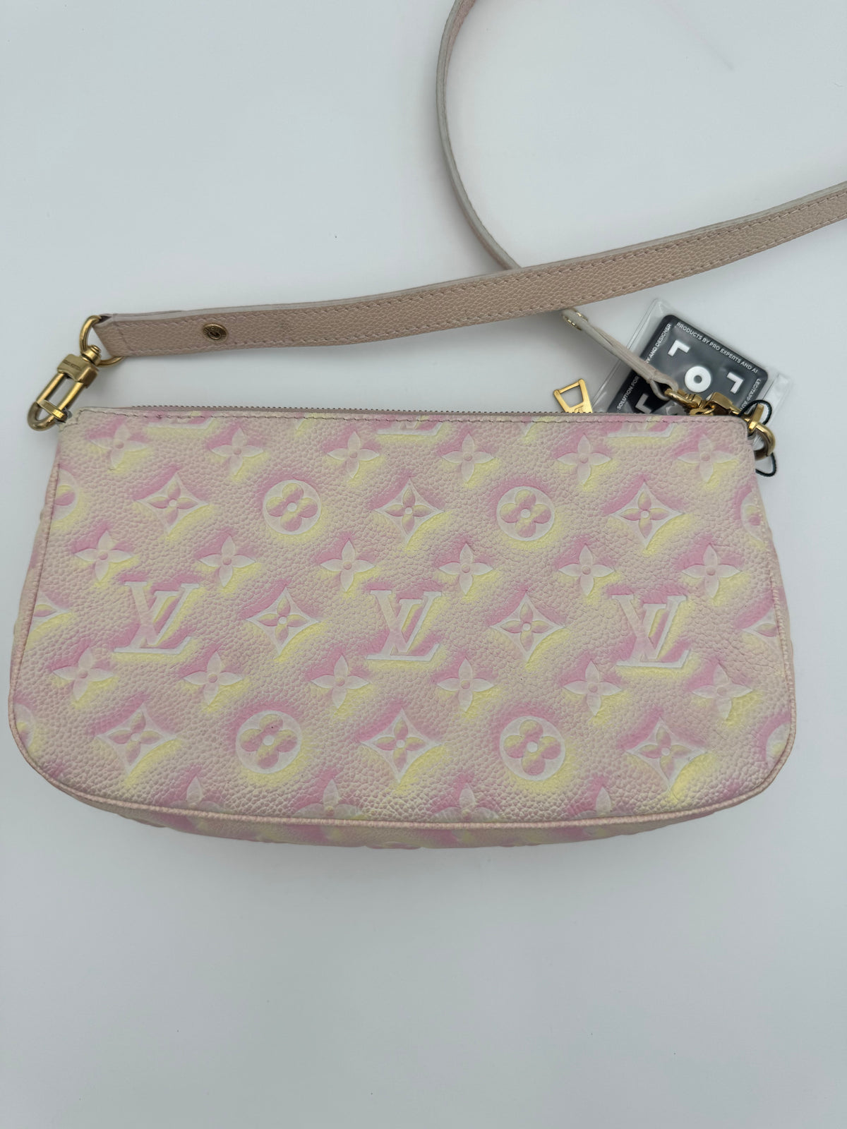 Louis Vuitton Monogram Empreinte Summer Stardust Multi Pochette Accessoires – Pink/Yellow Pastel