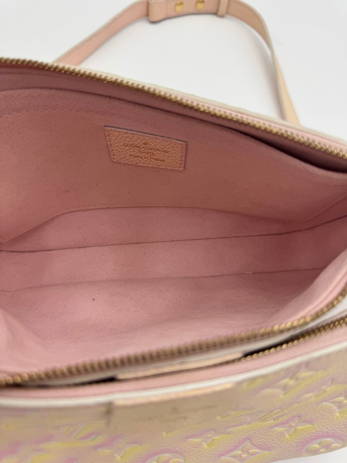 Louis Vuitton Monogram Empreinte Summer Stardust Multi Pochette Accessoires – Pink/Yellow Pastel