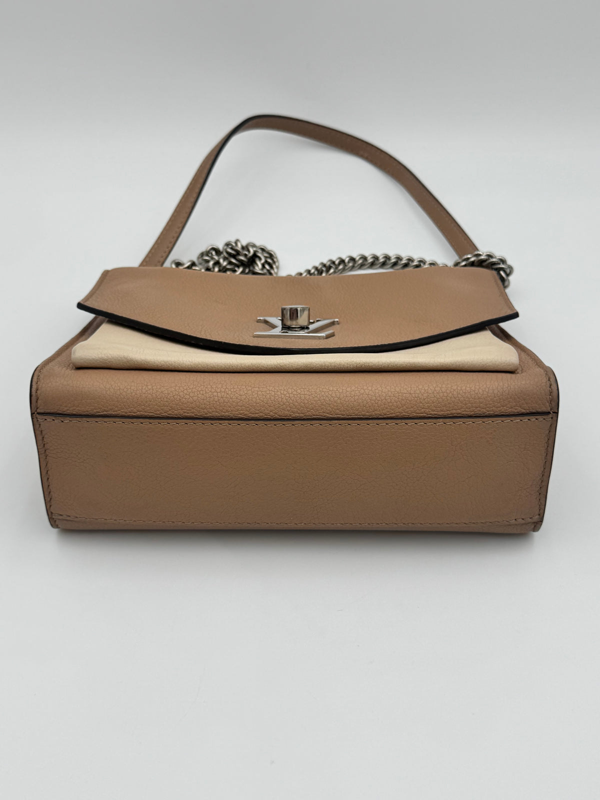 Louis Vuitton Mylockme BB Chain Bag – Papyrus & Crème Calfskin