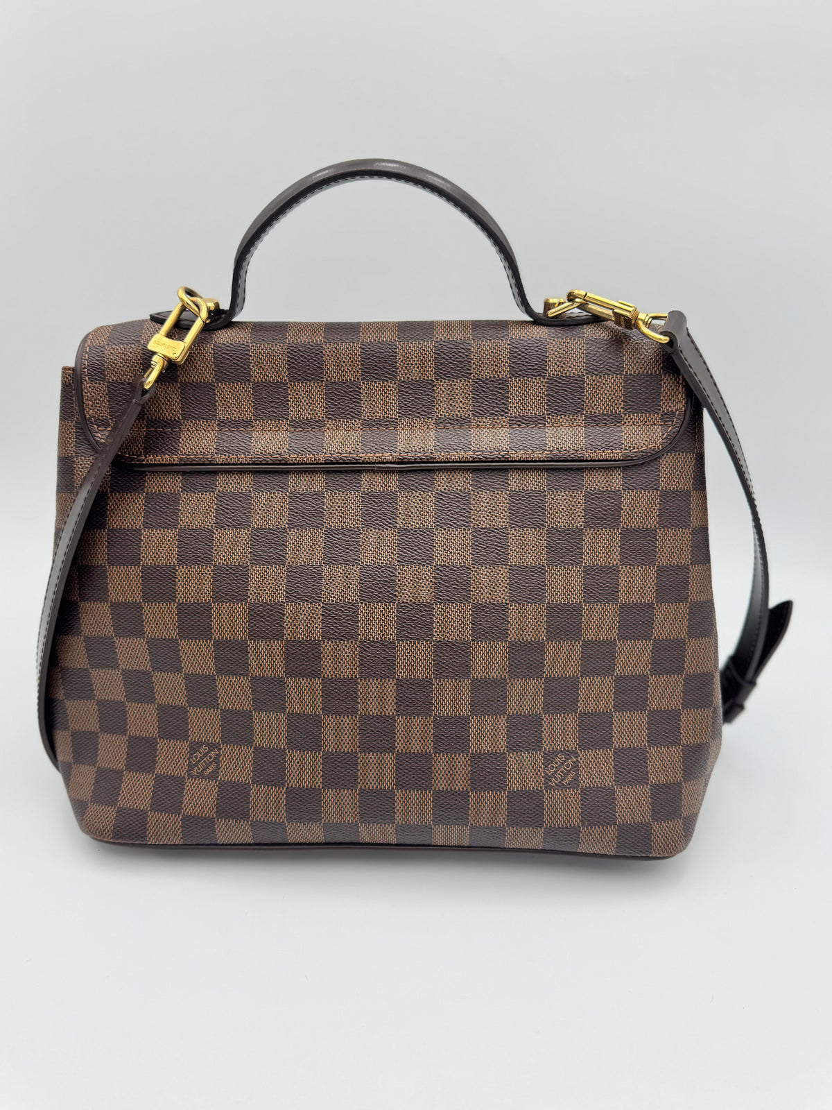 Louis Vuitton Damier Ebene Bergamo MM – Strap & Dust Bag