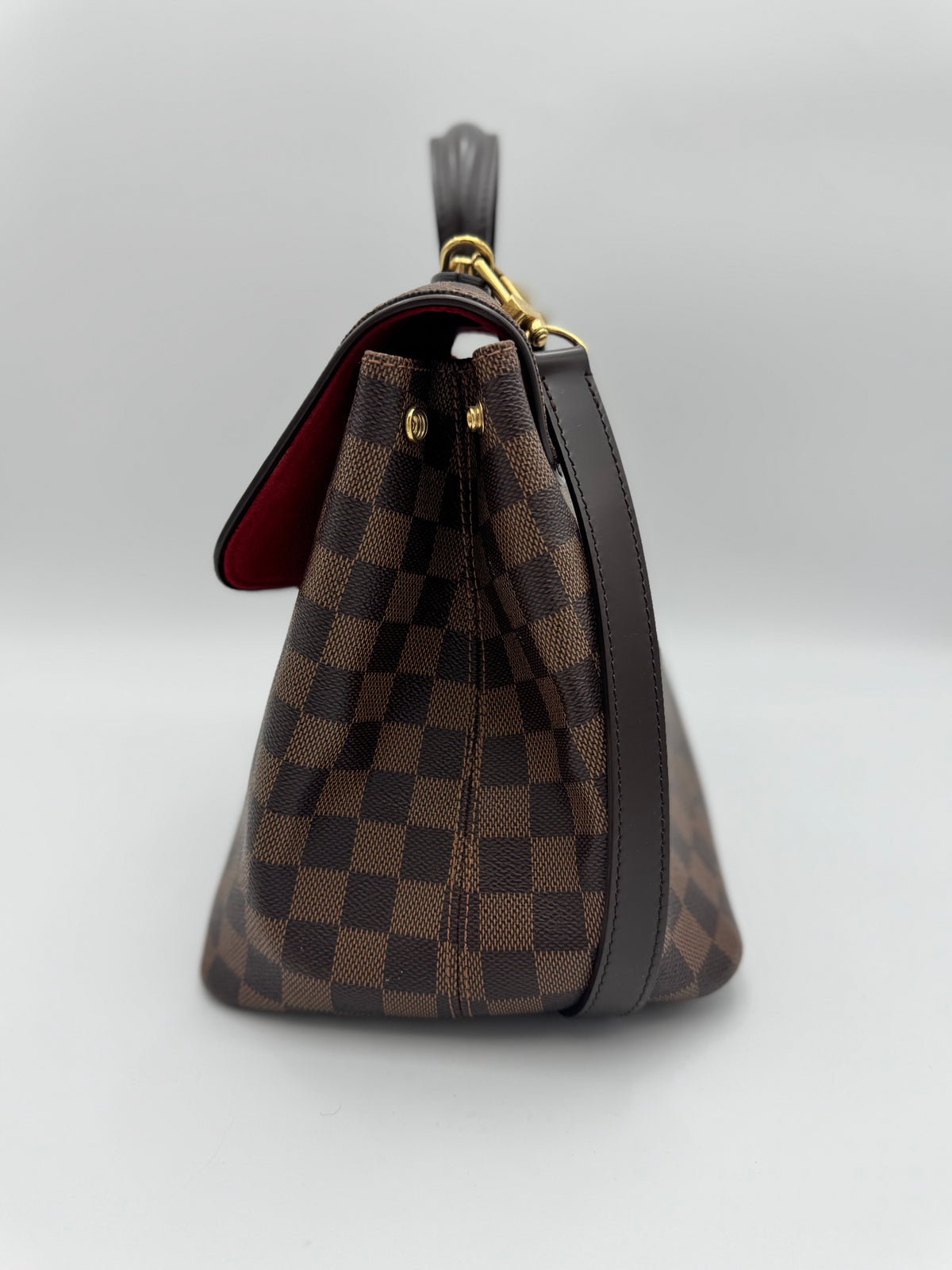 Louis Vuitton Damier Ebene Bergamo MM – Strap & Dust Bag